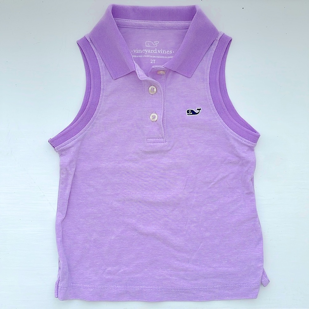 Vineyard vines girls polo tank